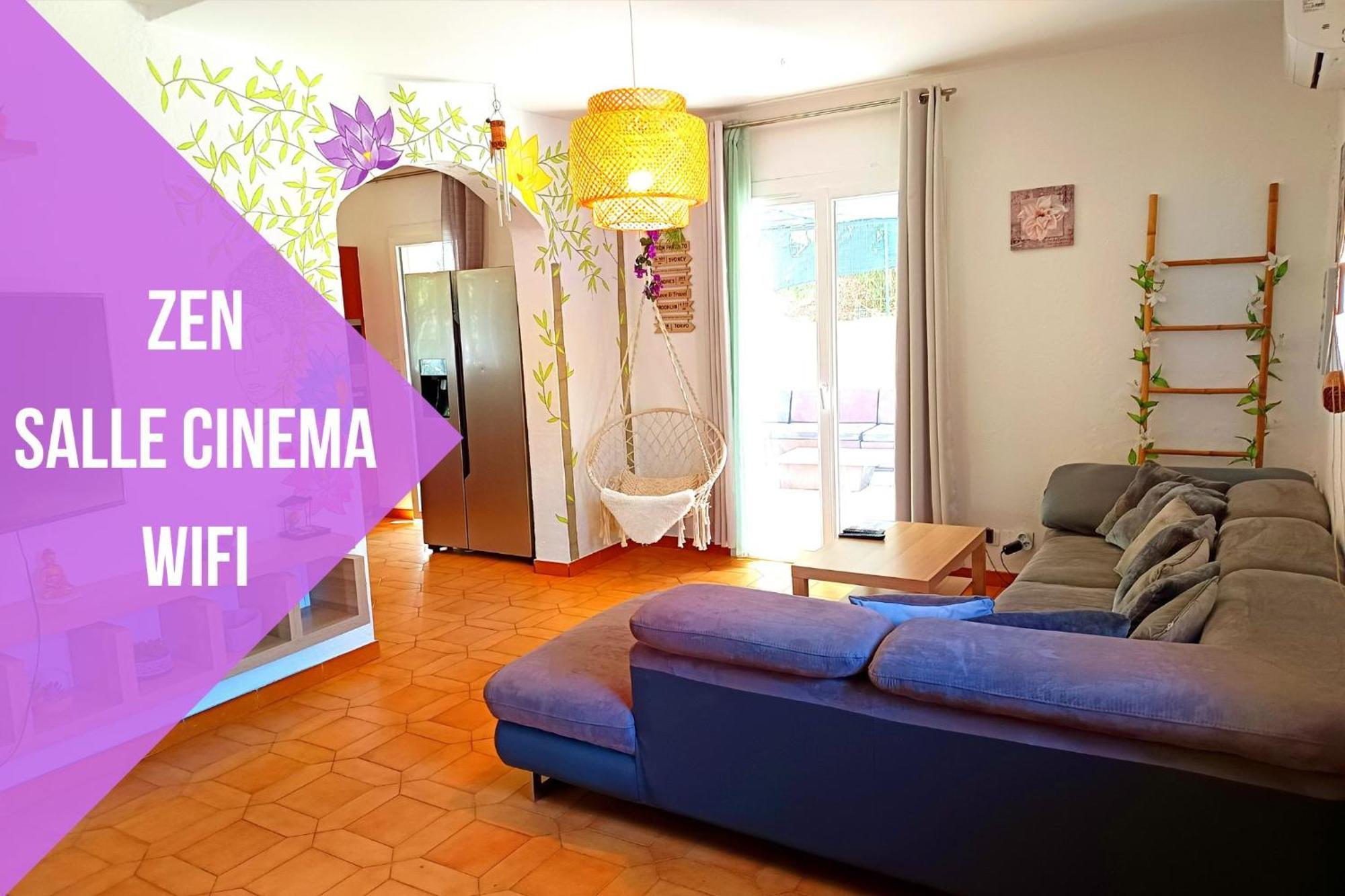 Villa Naïs 126m2-Zen-Salle Cinéma-Piscine La Valette-du-Var Exterior foto